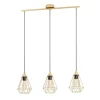 EGLO Tarbes Hanglamp - E27 - 79,5 cm - Goud
