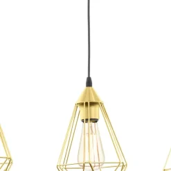 EGLO Tarbes Hanglamp - E27 - 79,5 cm - Goud