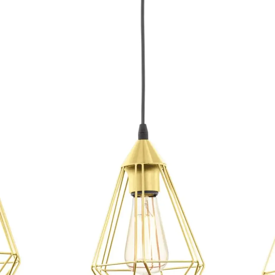 EGLO Tarbes Hanglamp - E27 - 79,5 cm - Goud