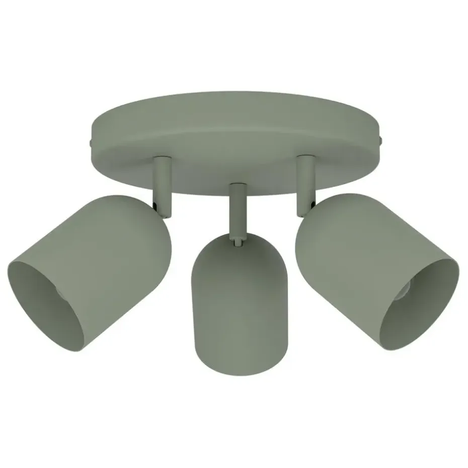EGLO Tilston Spot - E14 - Ø 25 cm - Groen - Kantelbaar