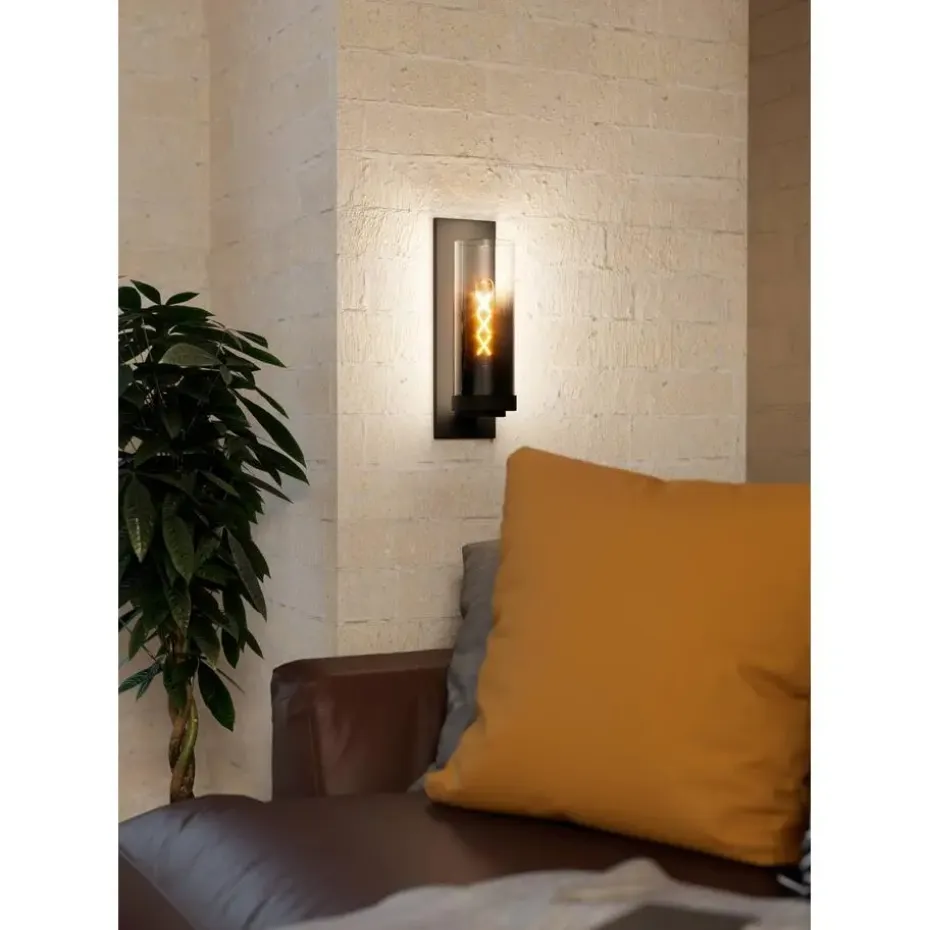 EGLO Toothill Wandlamp - E27 - 36 cm - Zwart/Ombre effect