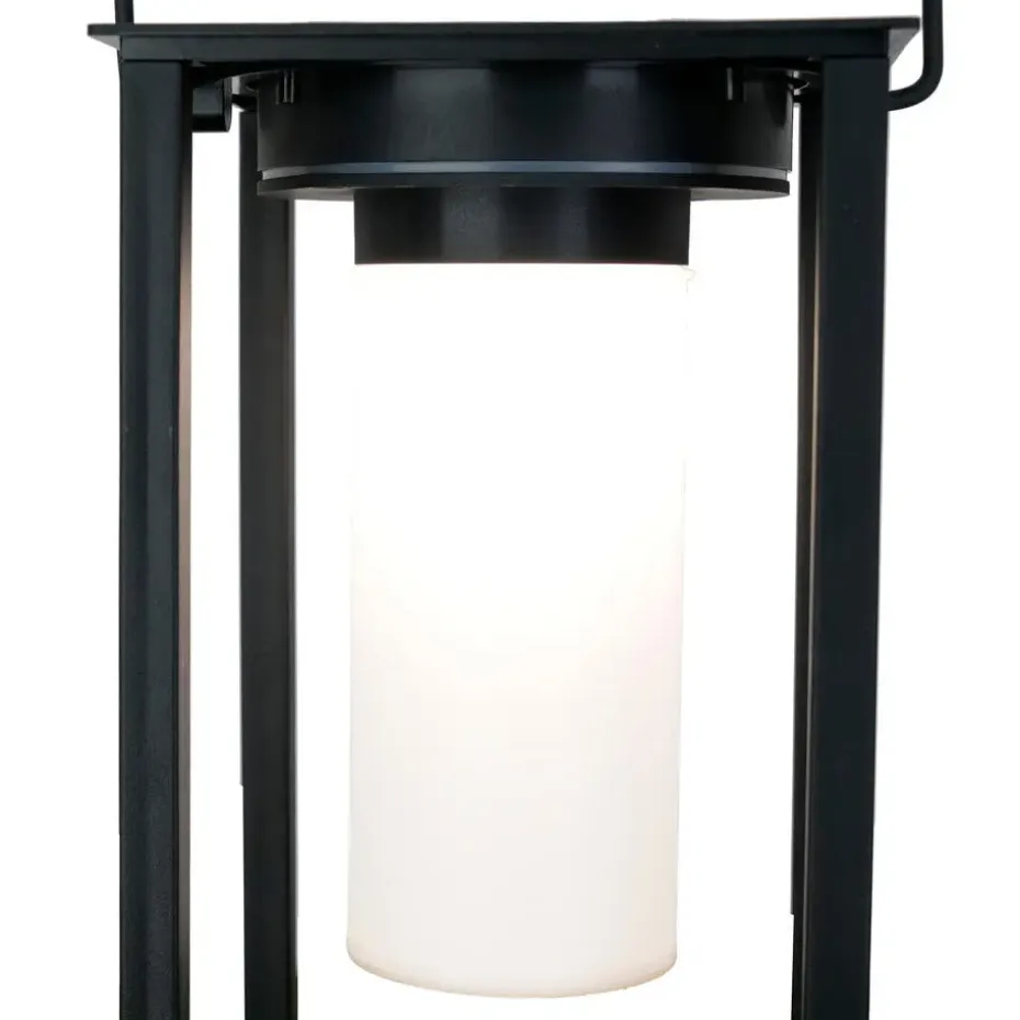 EGLO Usigni Solar Tafellamp - 28 cm - Zwart/Wit