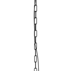 EGLOLubenhamHanglamp-1lichts-Ø30cm.-E27-Zwart/hout