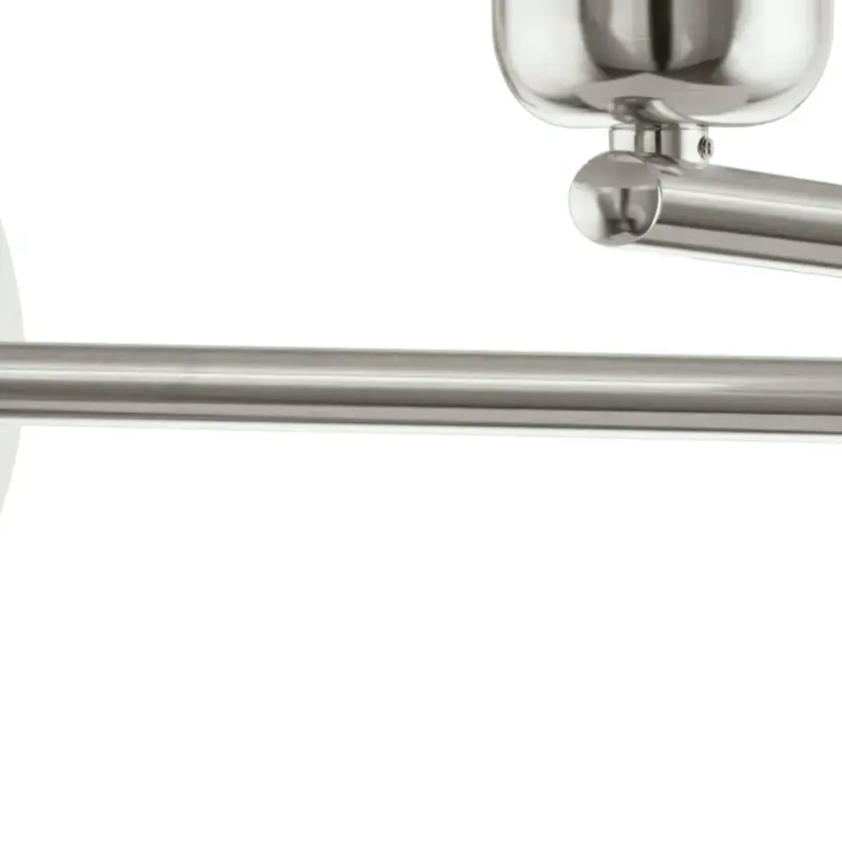 EGLOMaserlo-Wandlamp-1Lichts-ø23cm-Nikkel-Mat-Taupe-Goud