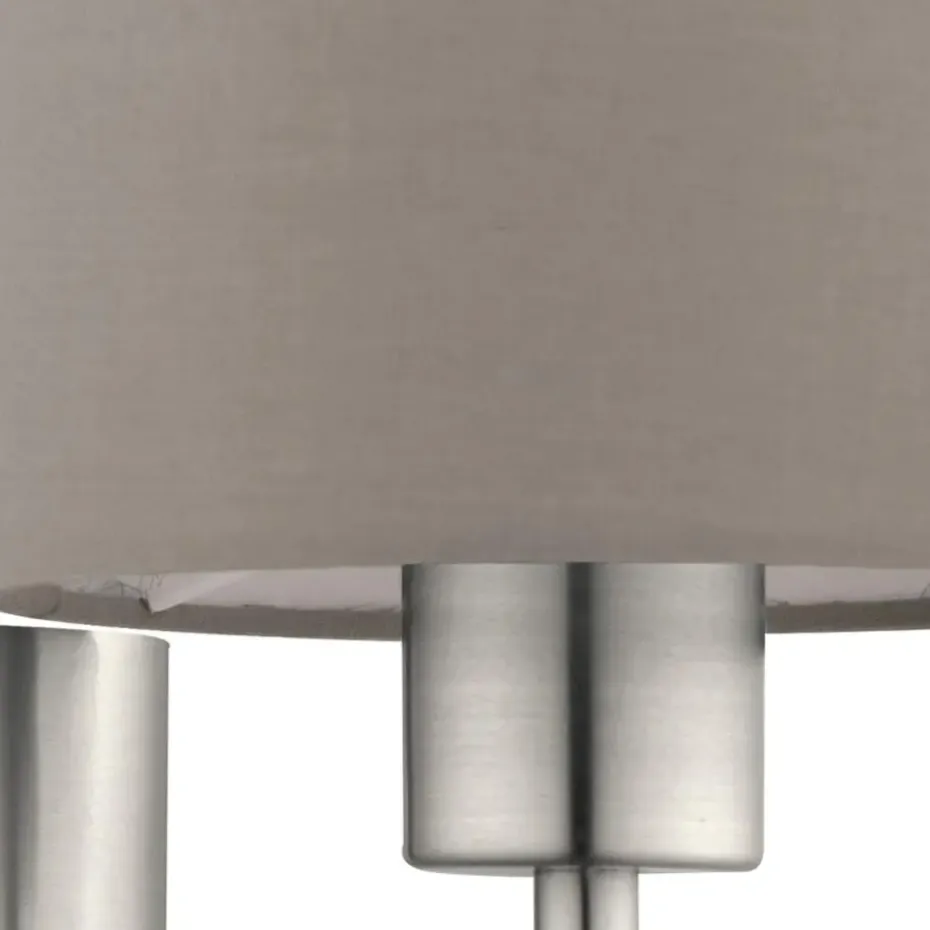 EGLOPasteri-Wandlamp-1Lichts-Nikkel-Mat-Taupe