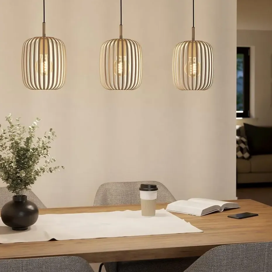 EGLORomazzinaHanglamp-E27-90cm-Zandkleur