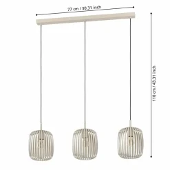 EGLORomazzinaHanglamp-E27-90cm-Zandkleur