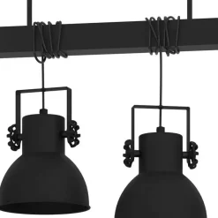EGLOShirebrookHanglamp-E27-100cm-Zwart