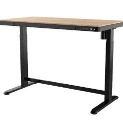 Elektrisch verstelbaar bureau / thuiswerkplek - 120x60 cm - Whitewash eiken - Z