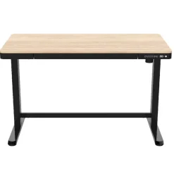 Elektrisch verstelbaar bureau / thuiswerkplek - 120x60 cm - Whitewash eiken - Z