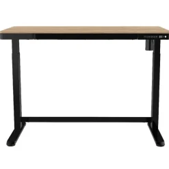 Elektrisch verstelbaar bureau / thuiswerkplek - 120x60 cm - Whitewash eiken - Z
