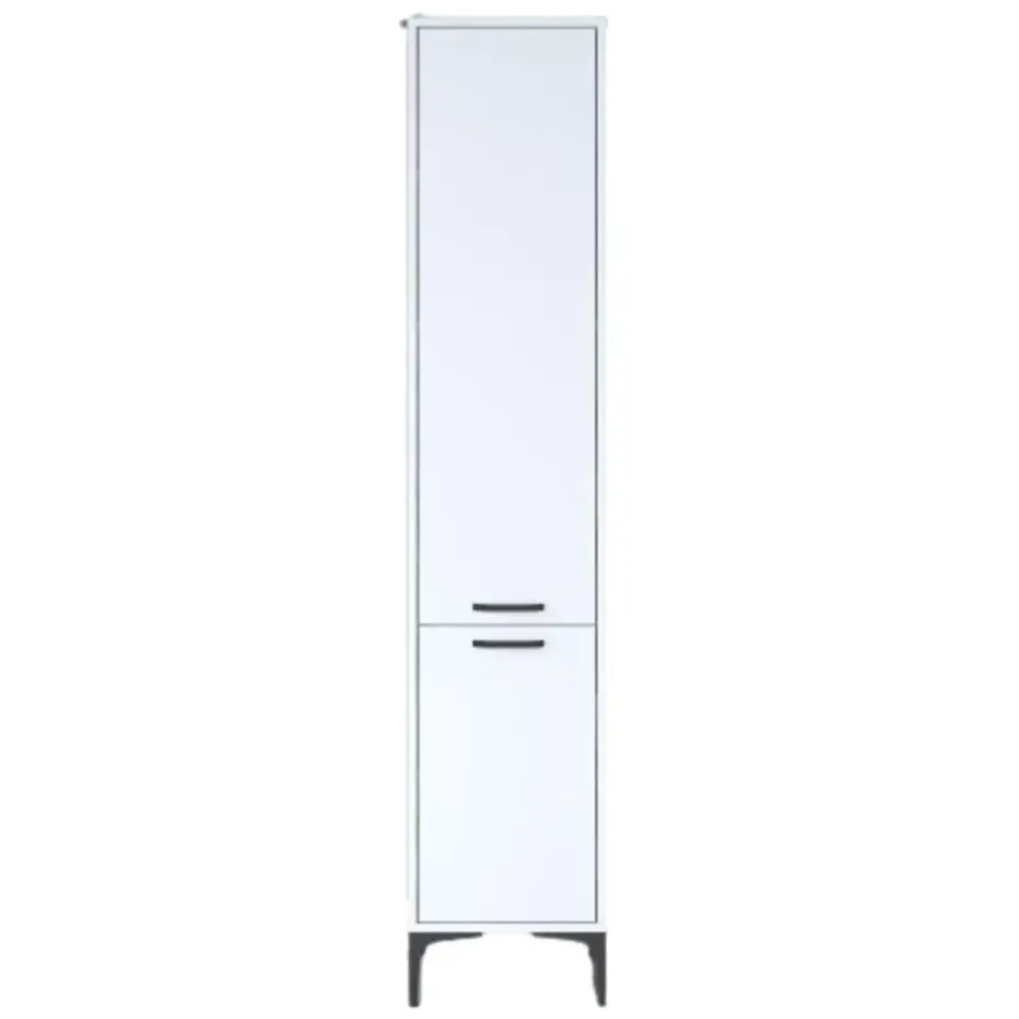 Emob Multifunctionele kast Woody Fashion - 40 x 40 x 199 cm - Wit