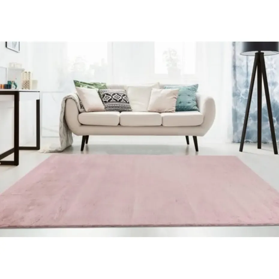 Emotion Vloerkleed Fluffy - Superzacht - pastel pink 200x290