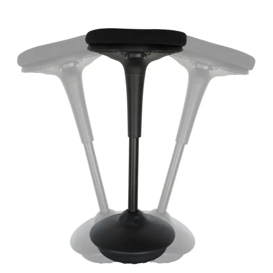 Ergonomische zit-sta kruk / wiebelkruk Base - Zwart