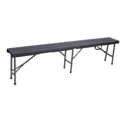 ERRO Tuinbank inklapbaar - 180cm - houtlook