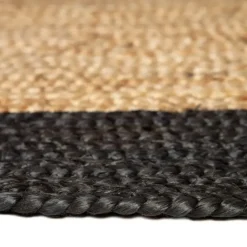 Eva Interieur Vloerkleed Jute - Naturel/Antraciet - 160x230