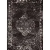 Eva Interior Buiten vloerkleed - Sage- Zwart - 200x290 cm