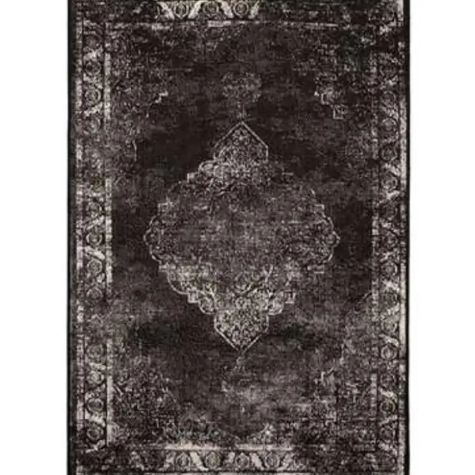 Eva Interior Buiten vloerkleed - Sage- Zwart - 200x290 cm
