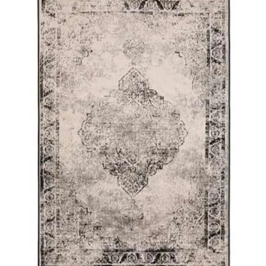 Eva Interior Buiten vloerkleed - Sage- Zwart - 200x290 cm
