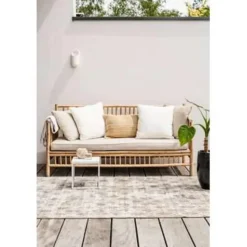 Eva Interior Buiten vloerkleed Frost - Bruin/Wit - 200x290 cm