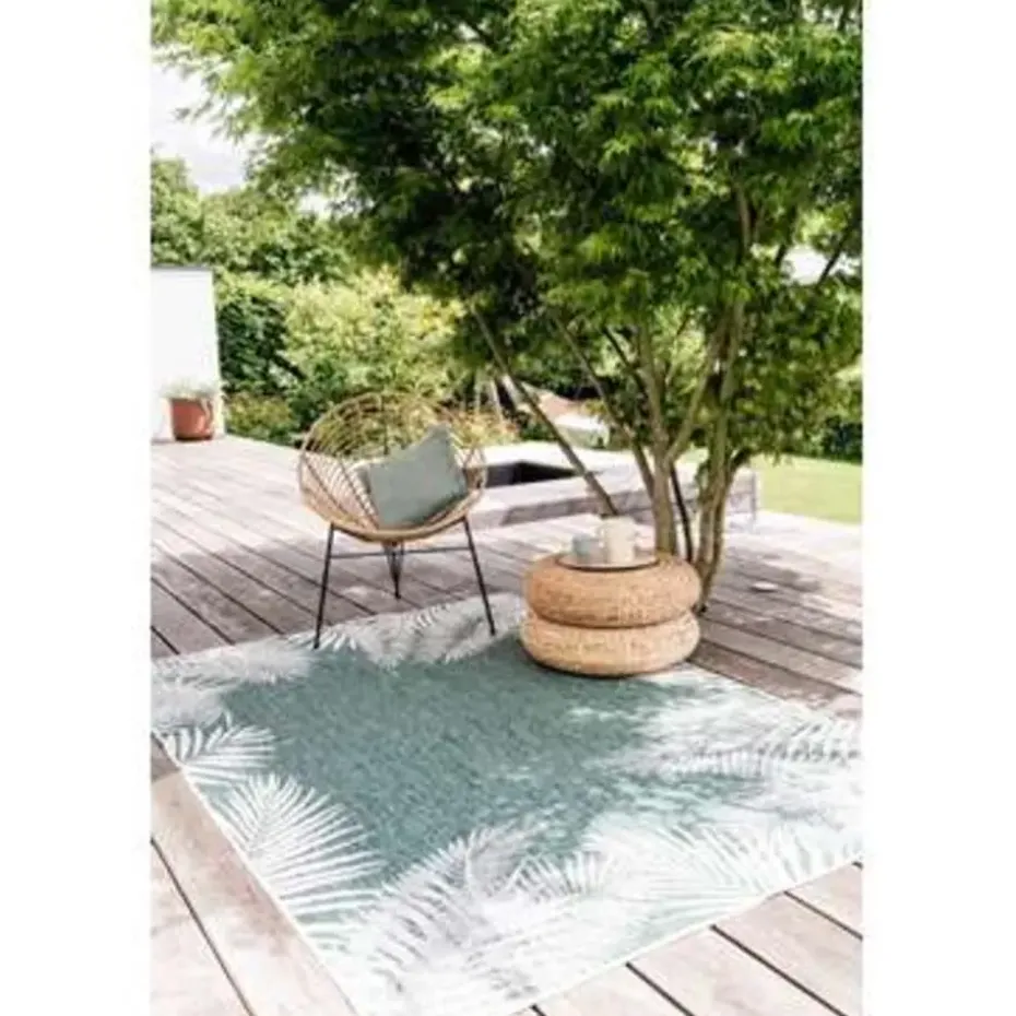 Eva Interior Buiten vloerkleed - Leaf - Groen - 200x290 cm