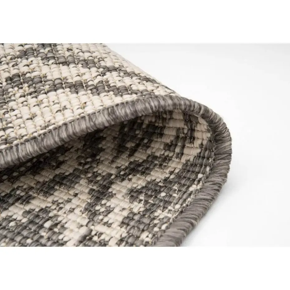 Eva Interior Buiten vloerkleed - Frost - Grijs/Wit- 200x290 cm