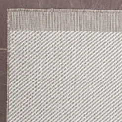 Eva Interior Buitenkleed Border Naturel/wit - 230 x 160 cm