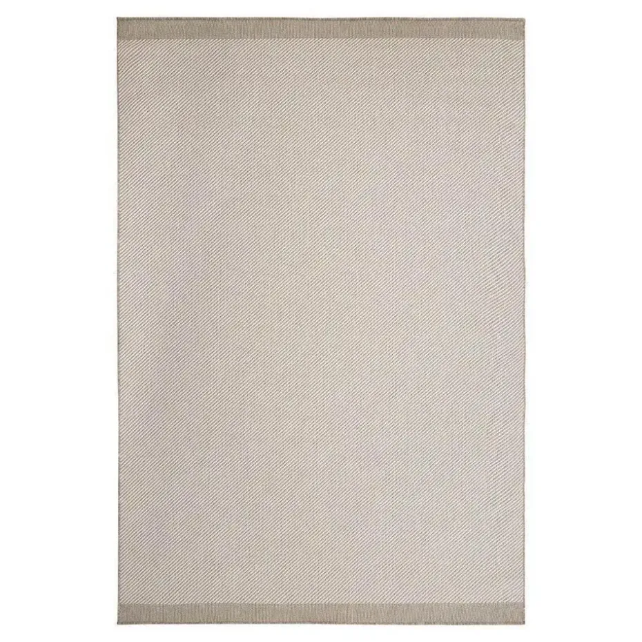 Eva Interior Buitenkleed Border Naturel/wit - 230 x 160 cm