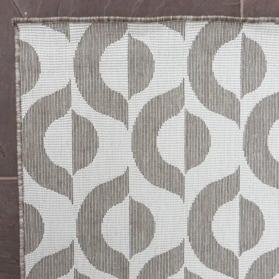 Eva Interior Buitenkleed Esta Naturel/wit - 340 x 240 cm