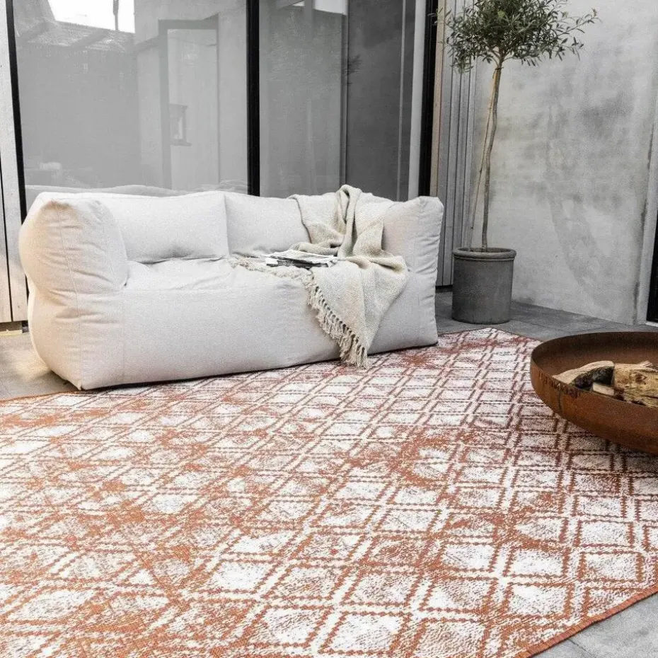 Eva Interior Buitenkleed Roest Frost - 380 x 280 cm