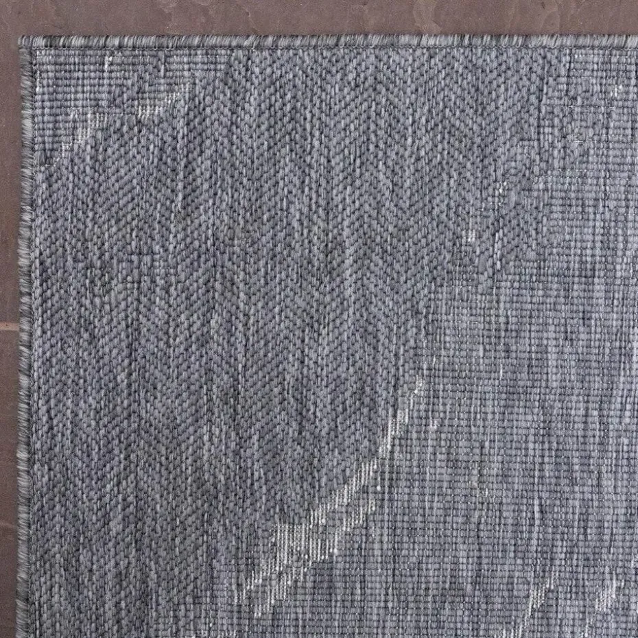 Eva Interior Buitenkleed Marble grijs/wit - 230 x 160 cm