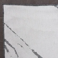 Eva Interior Buitenkleed Marble grijs/wit - 230 x 160 cm