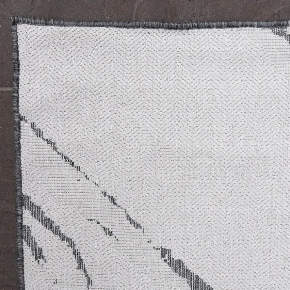 Eva Interior Buitenkleed Marble grijs/wit - 230 x 160 cm