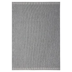 Eva Interior Buitenkleed Border grijs/wit - 340 x 240 cm