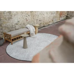EVA Interior ovaal buitenkleed Dahl zwart - 230 x 160 cm