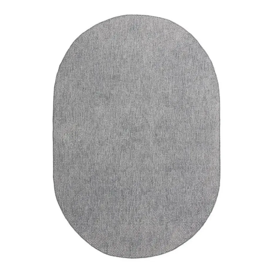 EVA Interior ovaal buitenkleed Dahl Grijs - 230 x 160 cm