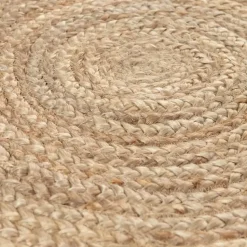 EVA Interior Vloerkleed Jute Rond - Naturel - 240 Ø (L)