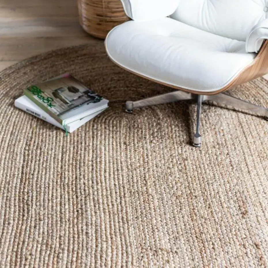 EVA Interior vloerkleed ovaal jute - naturel - 200 x 300 cm
