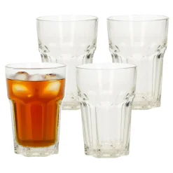 Excellent Houseware Drinkglazen set - 4x - 360ml - water glazen