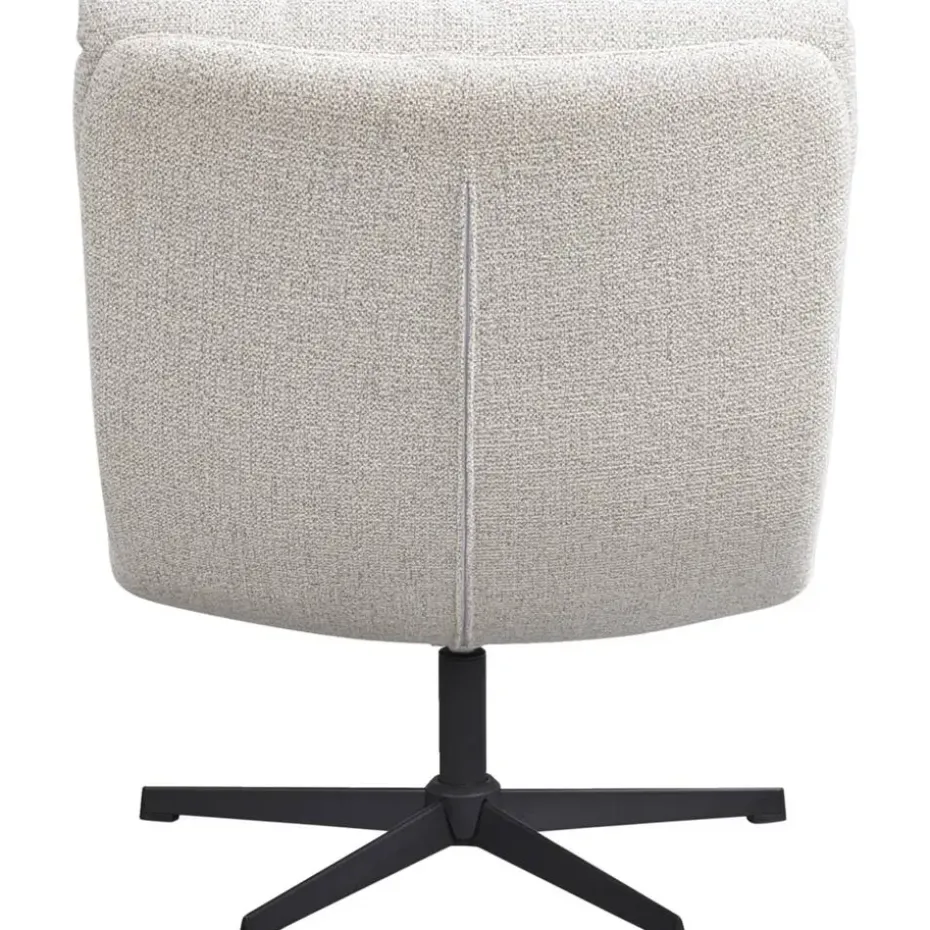 Fauteuil Bobbi incl. hocker - greige
