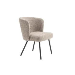Fauteuil Cindy Taupe Stof