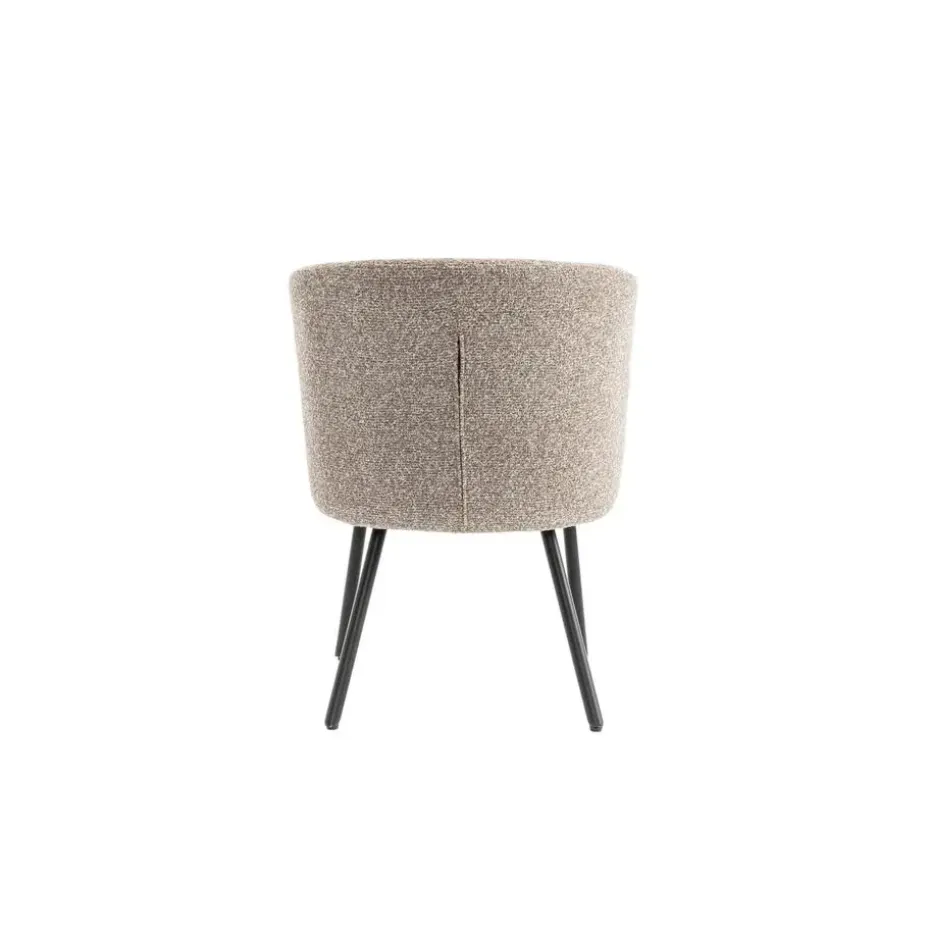 Fauteuil Cindy Taupe Stof