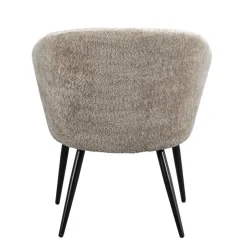 Fauteuil Cloe - stof - beige