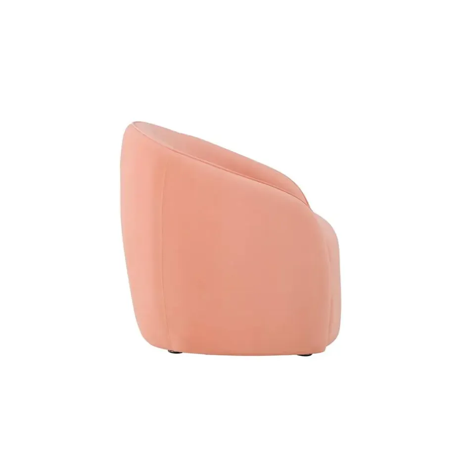 Fauteuil Roze Stof - 79x70x69cm - Neo