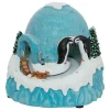 Feeric Christmas Kerstdorp iglo -muziek en licht -19 x 17 x 21 cm