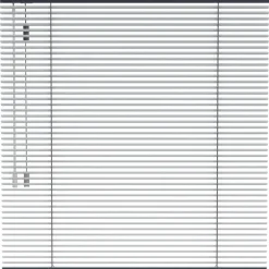 Fenstr aluminium jaloezie 25mm metallic - blauw (35301)