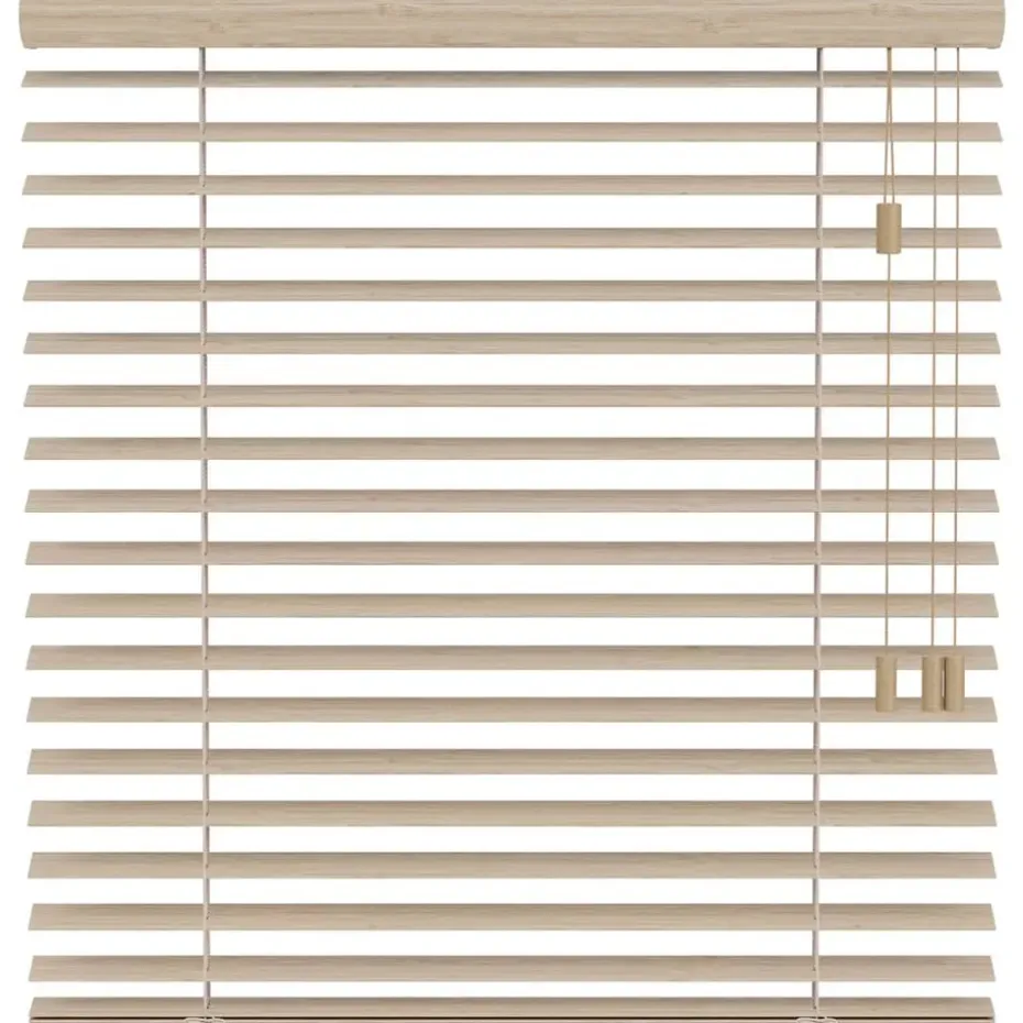 Fenstr bamboe jaloezie Tahiti 65mm - licht eiken (25951)