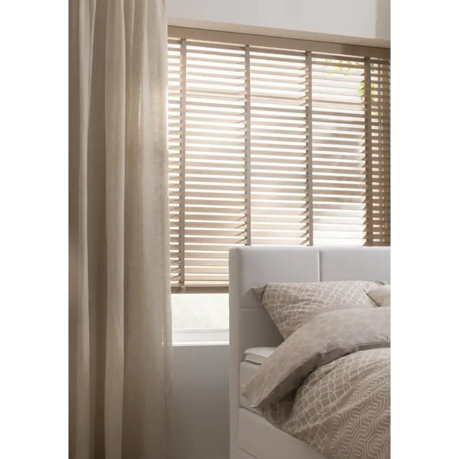 Fenstr bamboe jaloezie Tahiti 65mm - licht eiken (25951)