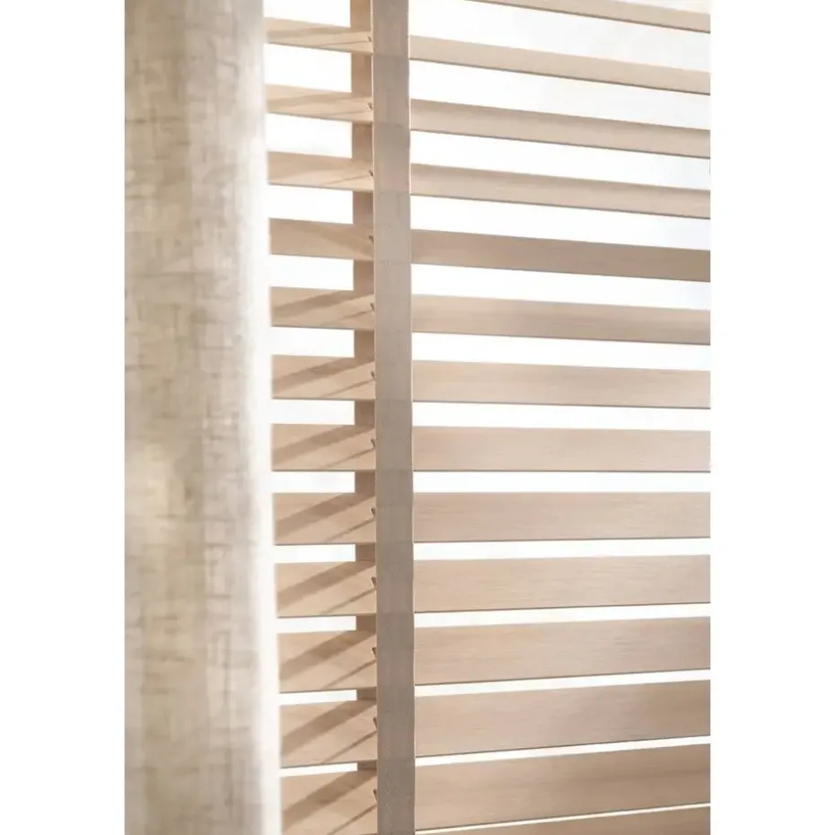 Fenstr bamboe jaloezie Tahiti 65mm - licht eiken (25951)