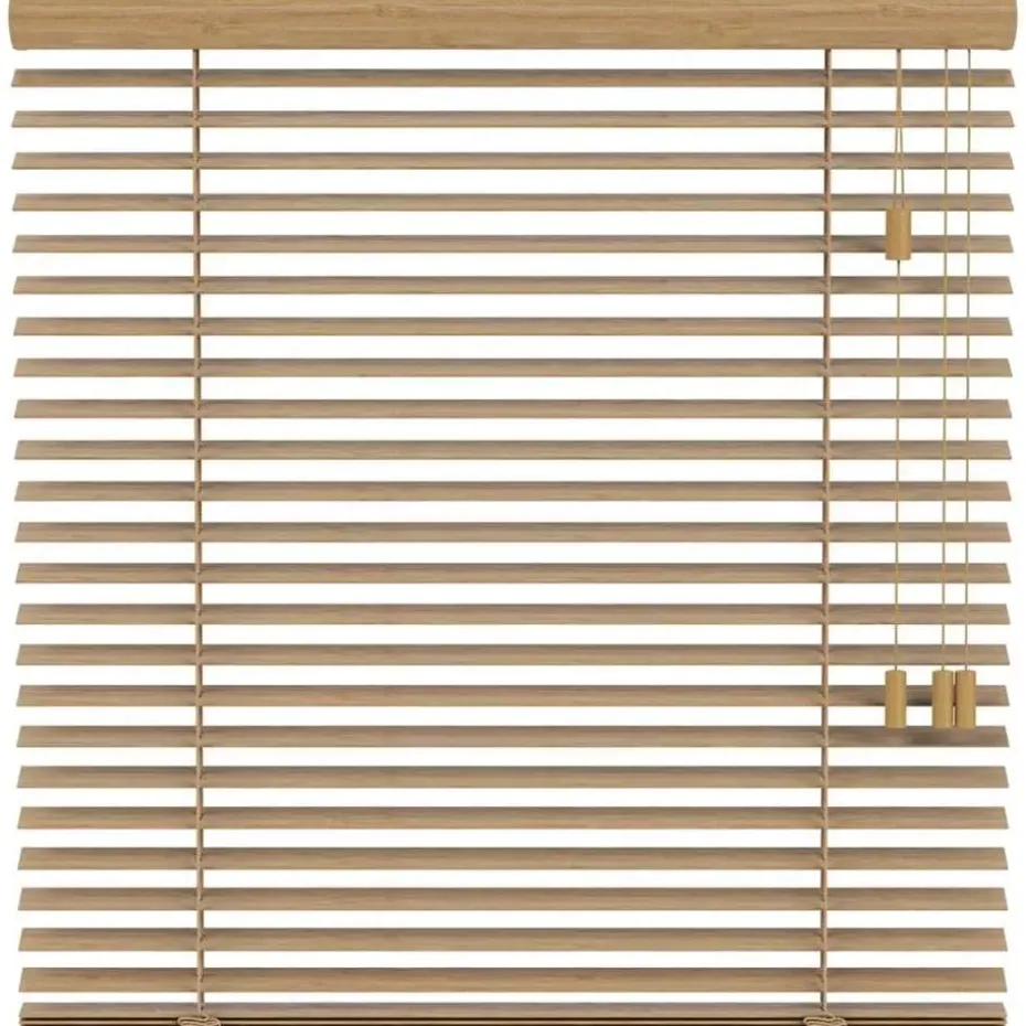 Fenstr bamboe jaloezie Tahiti 50mm - eiken (25901)
